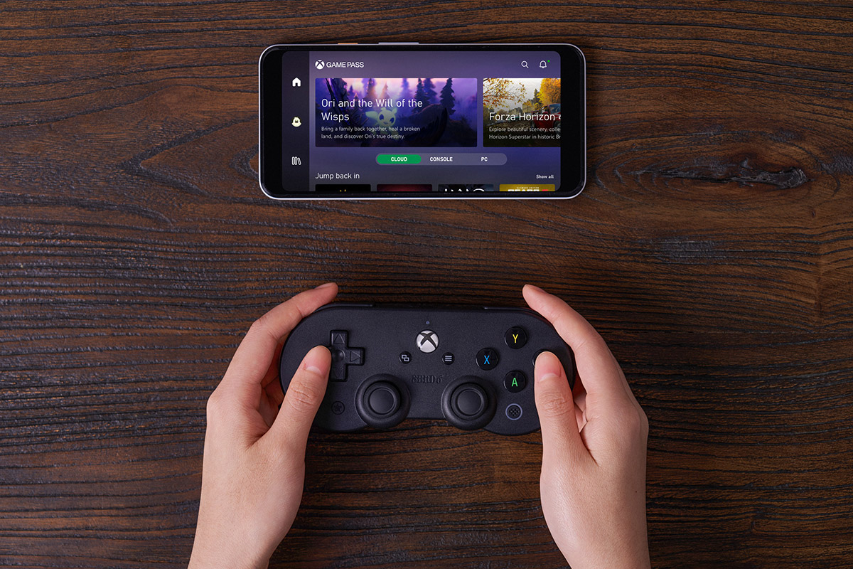 8Bitdo Sn30 Pro Controller for Xbox Cloud Gaming On Android