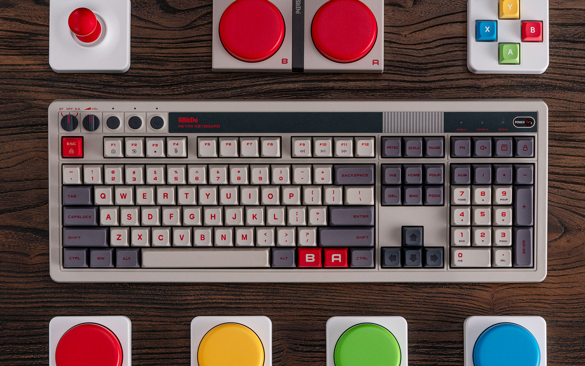 Retro 108 Mechanical Keyboard