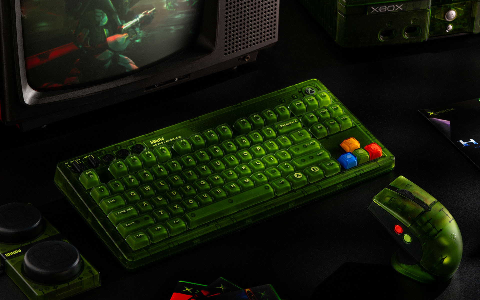 Retro 87 Mechanical Keyboard - Xbox