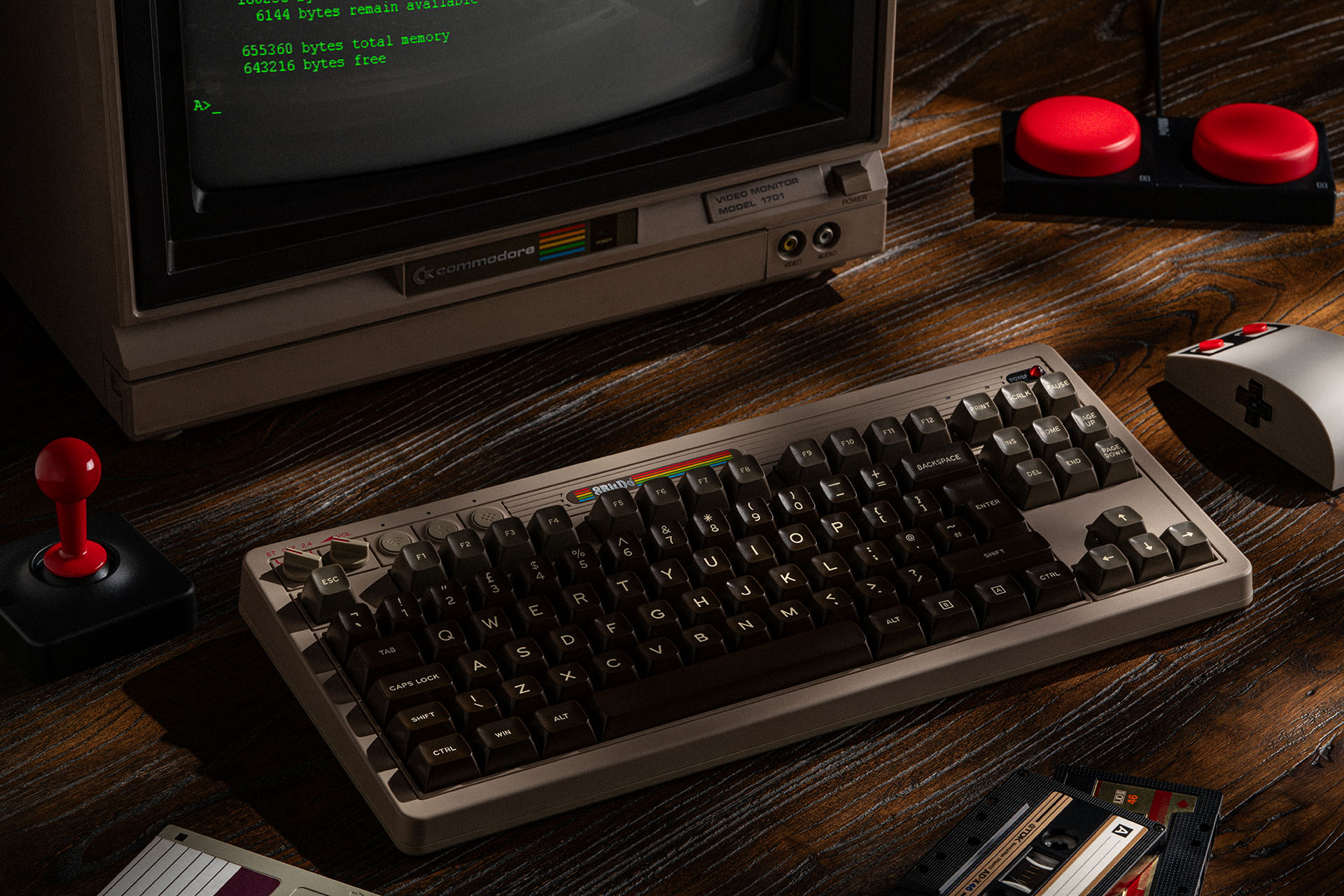 Retro Mechanical Keyboard - C64 Edition