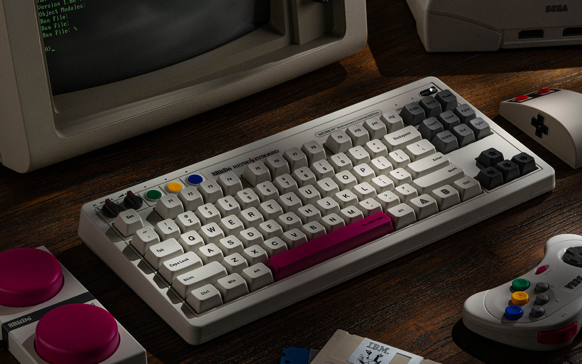 Retro Keyboard - Saturn 30th Anniversary Edition